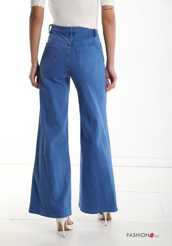 Hose aus Baumwolle mit Taschen mit Reißverschluss - ph 2