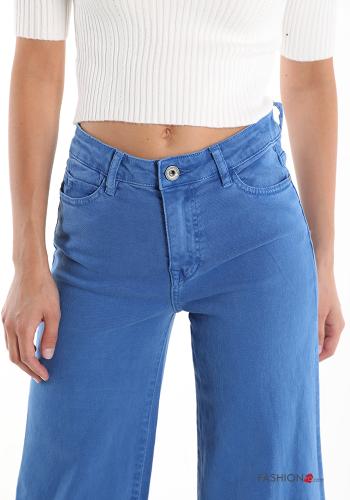 Hose aus Baumwolle mit Taschen mit Reißverschluss - ph 4
