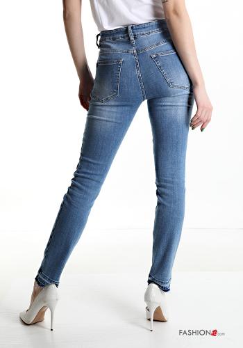 Jeans aus Baumwolle mit Taschen - ph 2