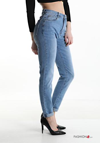 Jeans aus Baumwolle mit Taschen - ph 3