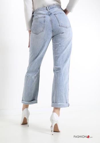 Jeans in Cotone con tasche - ph 2