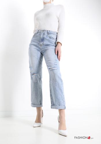 Jeans in Cotone con tasche - ph 5