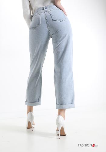 Jeans aus Baumwolle mit Taschen - ph 2