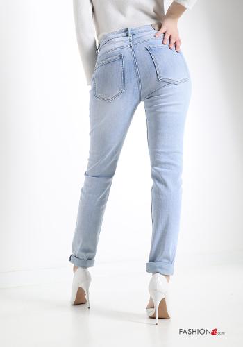 Jeans in Cotone con tasche - ph 2