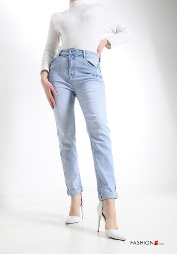 Jeans in Cotone con tasche - ph 5