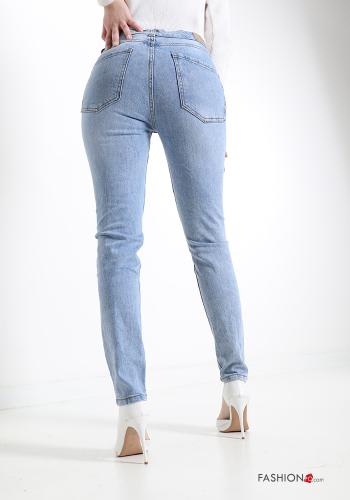 Jeans in Cotone con tasche - ph 2