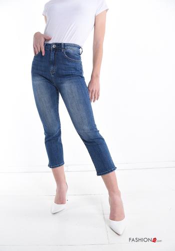 Jeans aus Baumwolle mit Taschen - ph 1