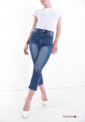Jeans aus Baumwolle mit Taschen - ph 5