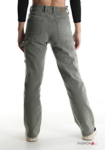 Jeans aus Baumwolle mit Taschen - ph 2
