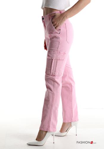Cotton Jeans with pockets - ph 3