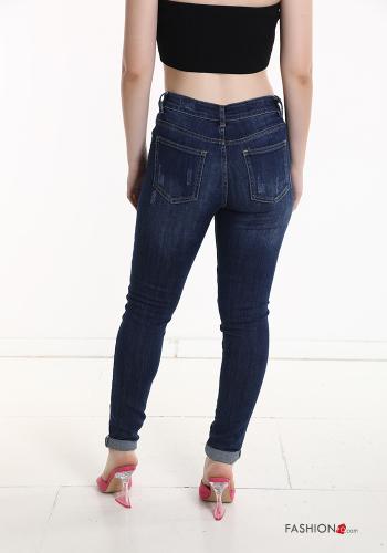 Cotton Jeans with buttons - ph 2