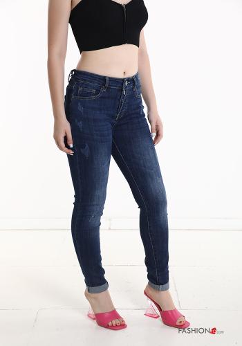 Cotton Jeans with buttons - ph 3