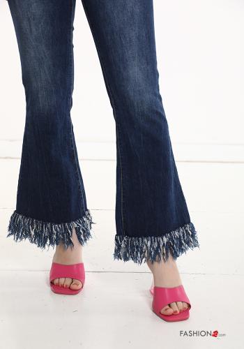 Cotton Jeans with fringe - ph 3