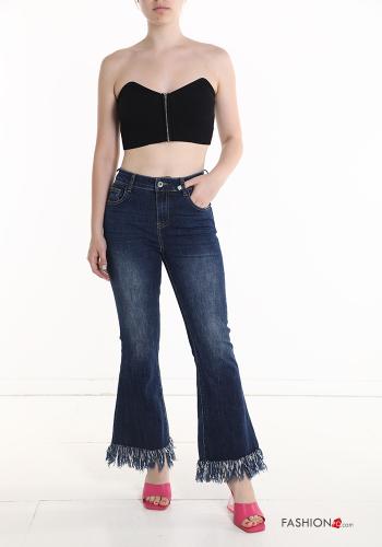 Cotton Jeans with fringe - ph 5