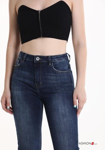 Vaqueros de Algodón con flecos - ph 4