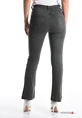 Calças de ganga em Algodão skinny com bolsos - ph 2