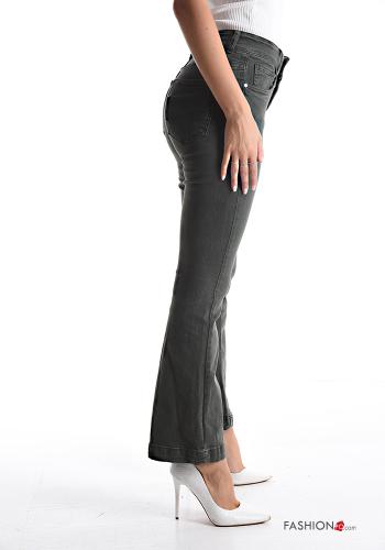 Calças de ganga em Algodão skinny com bolsos - ph 3