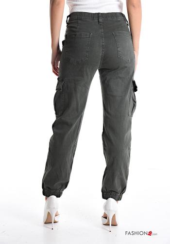 denim Cotton Jeans with pockets - ph 2