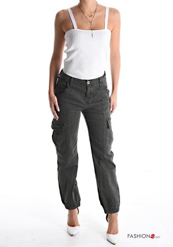 denim Cotton Jeans with pockets - ph 5