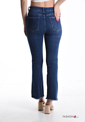 Jeans aus Baumwolle mit Taschen mit Reißverschluss - ph 2