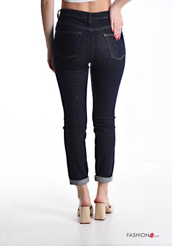 Jeans aus Baumwolle mit Taschen mit Reißverschluss - ph 2