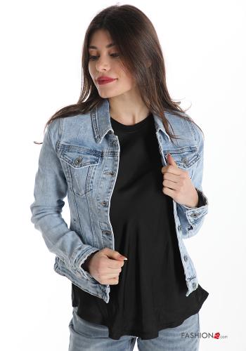 Veste en Coton  denim - ph 1