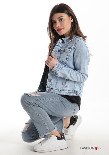 Veste en Coton  denim - ph 5