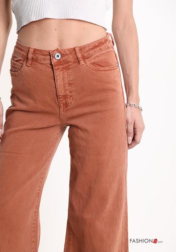 Jeans in Cotone con tasche - ph 4