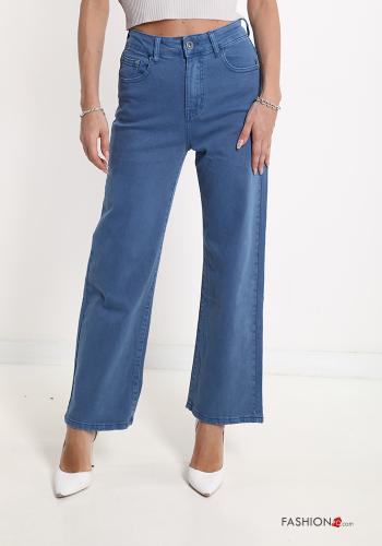 Cotton Jeans with pockets - ph 1
