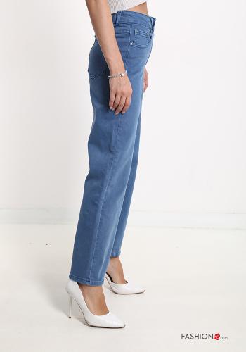Cotton Jeans with pockets - ph 3