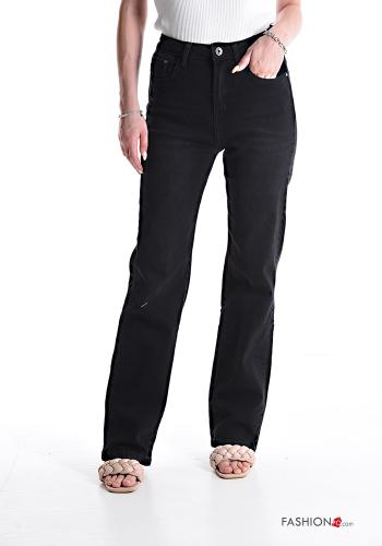 Jeans aus Baumwolle mit Taschen - ph 1