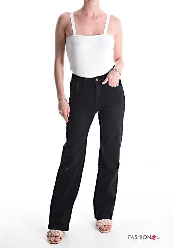 Jeans aus Baumwolle mit Taschen - ph 5