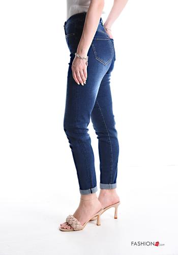 skinny Cotton Jeans with pockets - ph 3