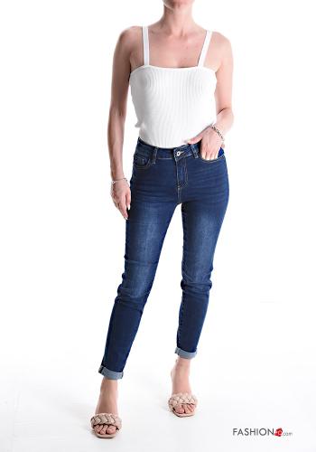 skinny Cotton Jeans with pockets - ph 5