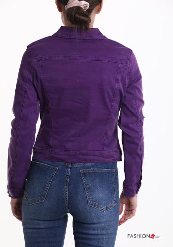 Giacca in Cotone con bottoni con tasche - ph 2