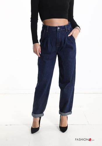Jeans aus Baumwolle mit Taschen - ph 1