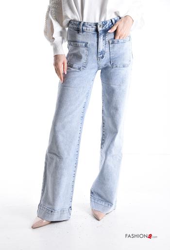 Jeans en Coton