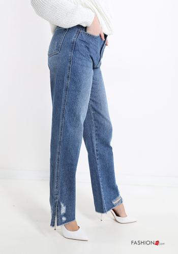 Jeans aus Baumwolle mit Taschen - ph 3