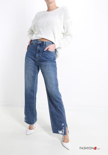 Jeans aus Baumwolle mit Taschen - ph 5