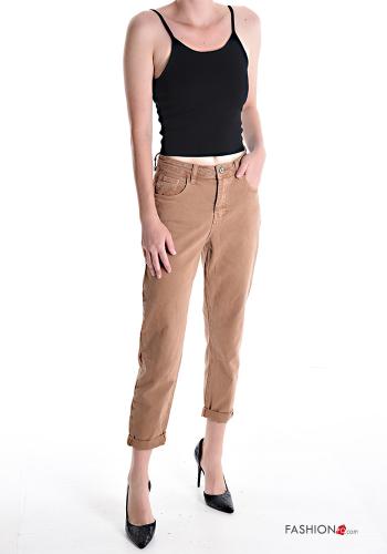 Jeans in Cotone con tasche - ph 5