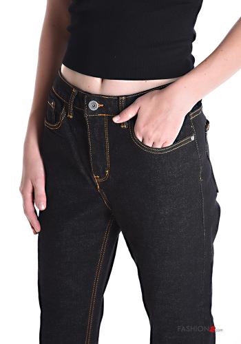 Jeans in Cotone con tasche - ph 4