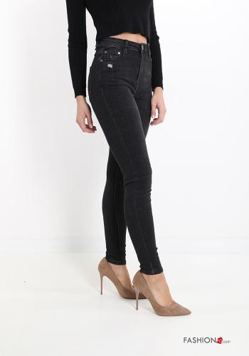 Jeans aus Baumwolle mit Taschen - ph 3