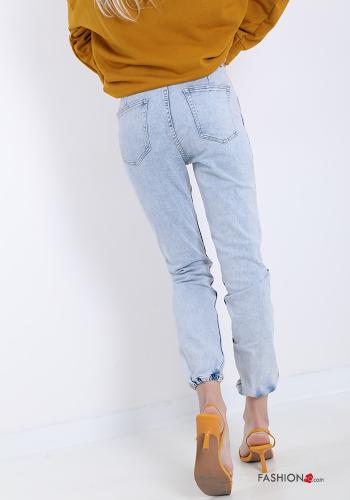 Cotton Jeans with pockets - ph 2
