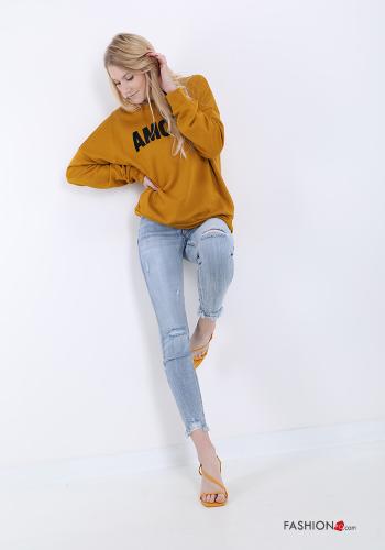 Jeans aus Baumwolle mit Taschen - ph 5