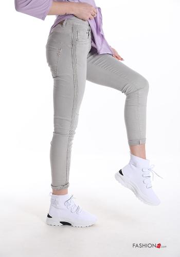 Jeans in Cotone con tasche - ph 3
