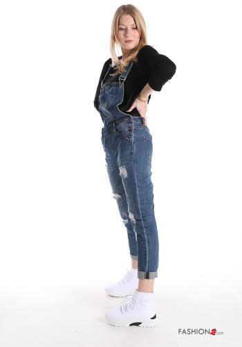 Salopette in Cotone  denim - ph 3