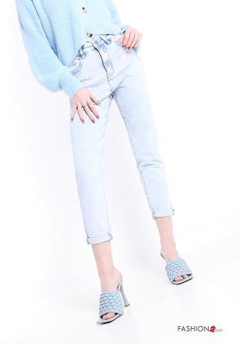 Cotton Jeans with pockets - ph 1