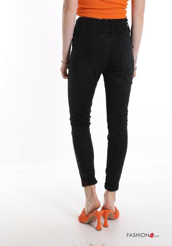 Jeans aus Baumwolle mit Schleife - ph 2