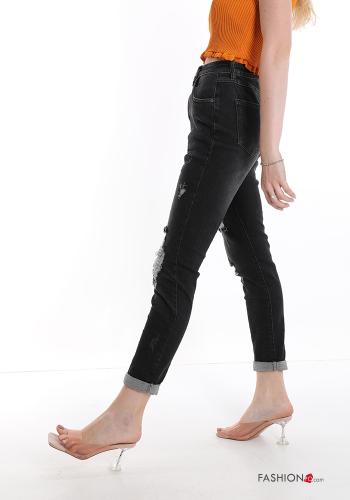 Cotton Jeans with pockets - ph 3
