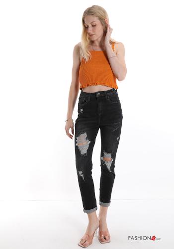 Cotton Jeans with pockets - ph 5